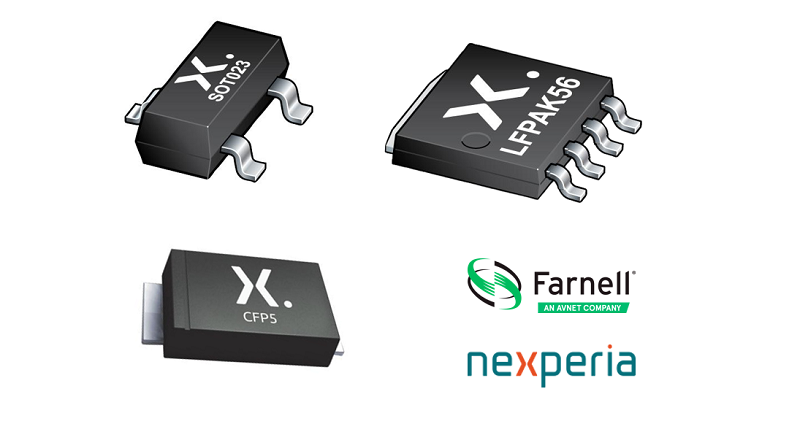 element14 is now shipping Nexperia SiGe rectifiers