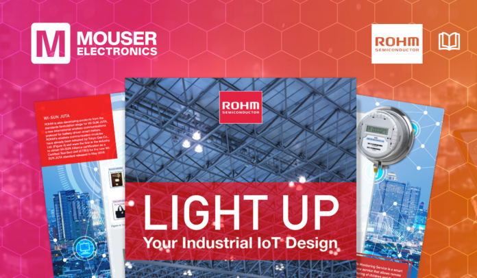 New eBook from ROHM Semiconductor and Mouser Explores Efficient Power Conversion in IoT
