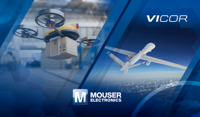 Mouser and Vicor Announce New Resource Site Devoted to UAV Design
