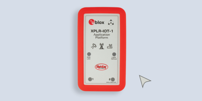 Digi-Key now exclusively offers the XPLR-IoT-1 kit from u-blox