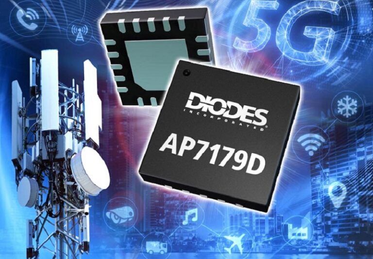 High Current, High Accuracy LDO from Diodes Incorporated Addresses Noise-Sensitive Power Conversion Applications