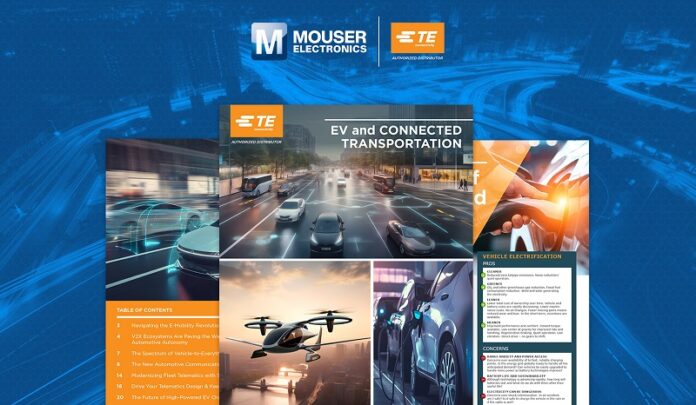 mouser te connected vehicle ebook