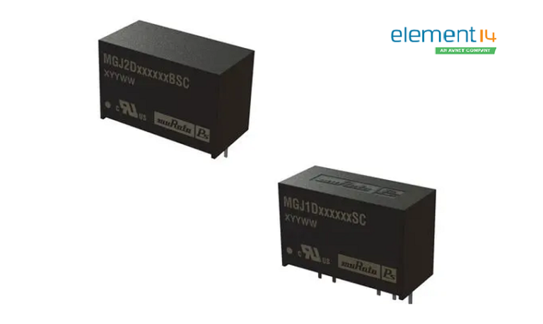 element14 adds stock of Murata Power Solutions’ latest high-efficiency DC-DC converters