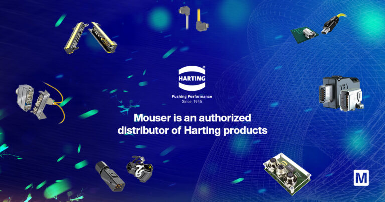 Mouser Showcases Latest Offerings From HARTING for Industrial Networking, Factory Automation, and More