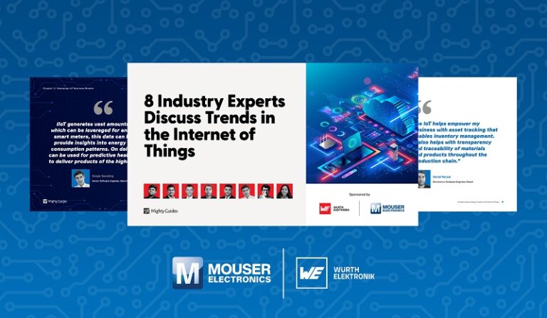 New eBook from Mouser and Würth Elektronik Offers Expert Perspectives on Internet of Things