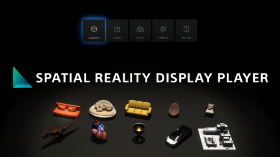 Glasses Free 3D Spatial Reality Display