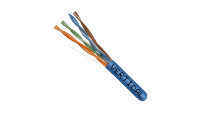 Ethernet cable labeled 