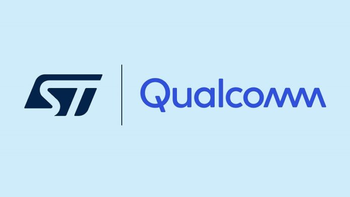 st_qualcomm double logo image hi-res