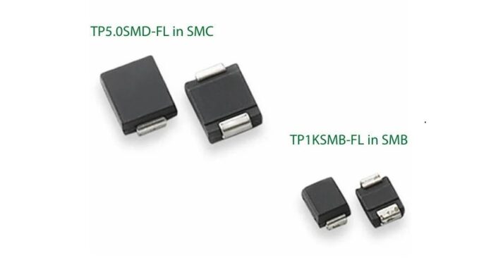 LIT039. Littelfuse TP5.0SMD-FL_TP1KJSMB-FL