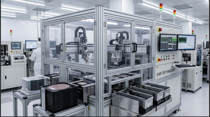 Semiconductor Chip Test Handler