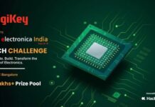 DigiKey Sponsors electronica India Tech Challenge 2026 DigiKey electronica India Tech Challenge_800x425